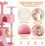 54 -Cat Tree Tower - Multi-level With Sisal Grab Post