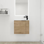 Bathroom Vanity with Sink 22 Inch for Small Bathroom,Floating Bathroom Vanity