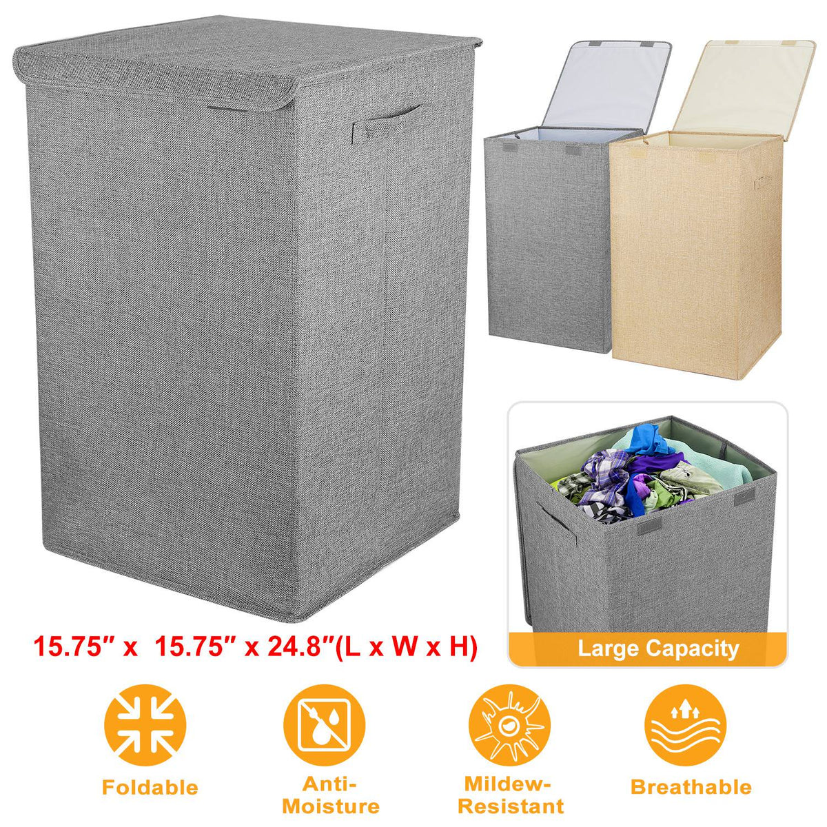 Foldable Laundry Hampers