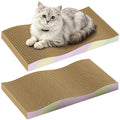Cat Scratching Board 2-Pack, Reversible Cat Scratcher Pad