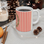 Ceramic Mug - 'JOY to the World',  Holiday Decor