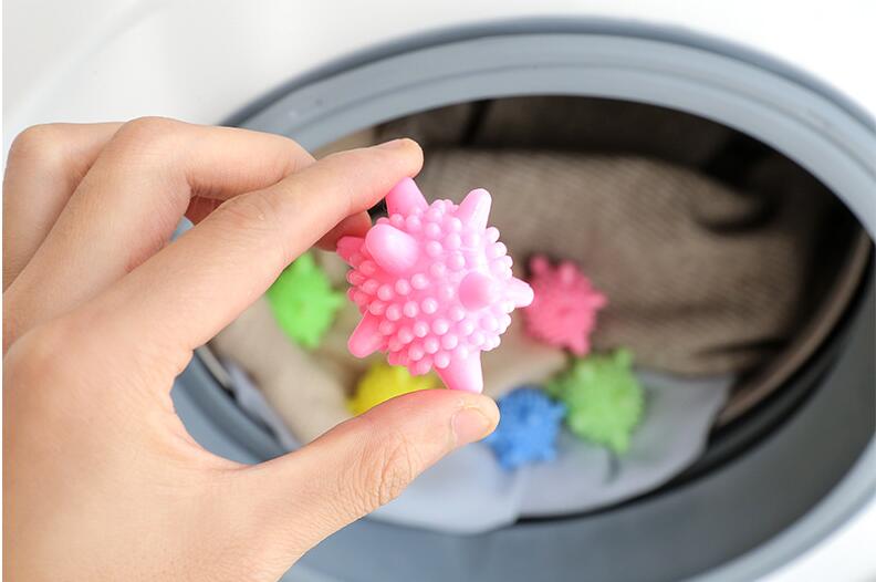 6Pcs/lot Anti-winding Laundry Ball Home Washing Machine Solid Cleaning Ball