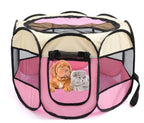 Folding Octagonal Pet Fence Oxford Cloth Cat And Dog Kennel