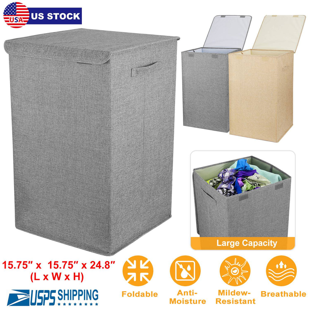 Foldable Laundry Hampers