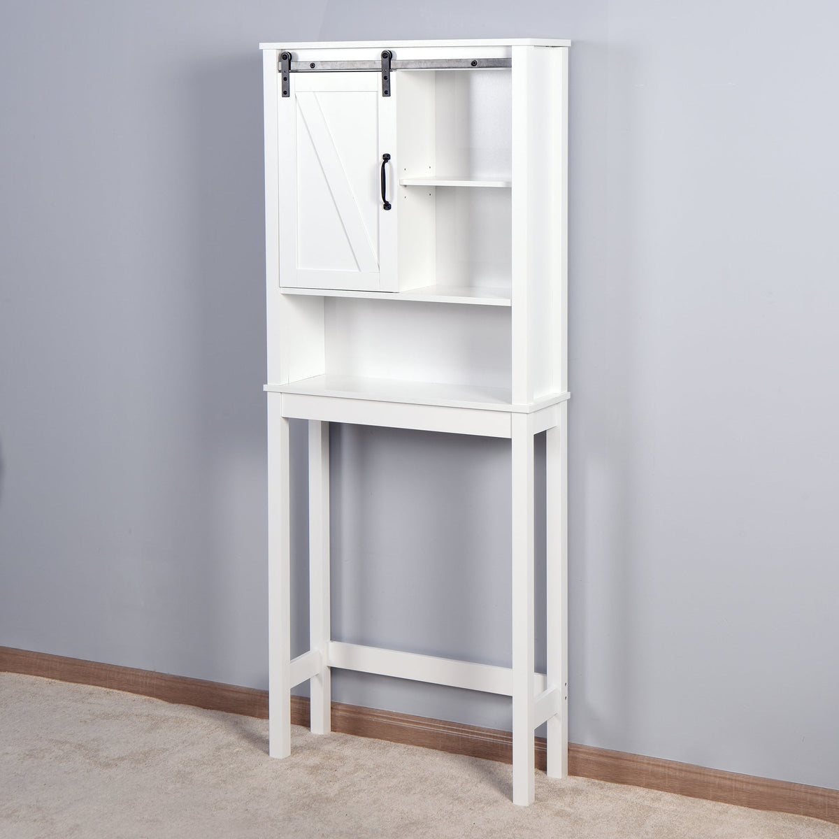 Over-the-Toilet Storage Cabinet, Space-Saving Bathroom Cabinet