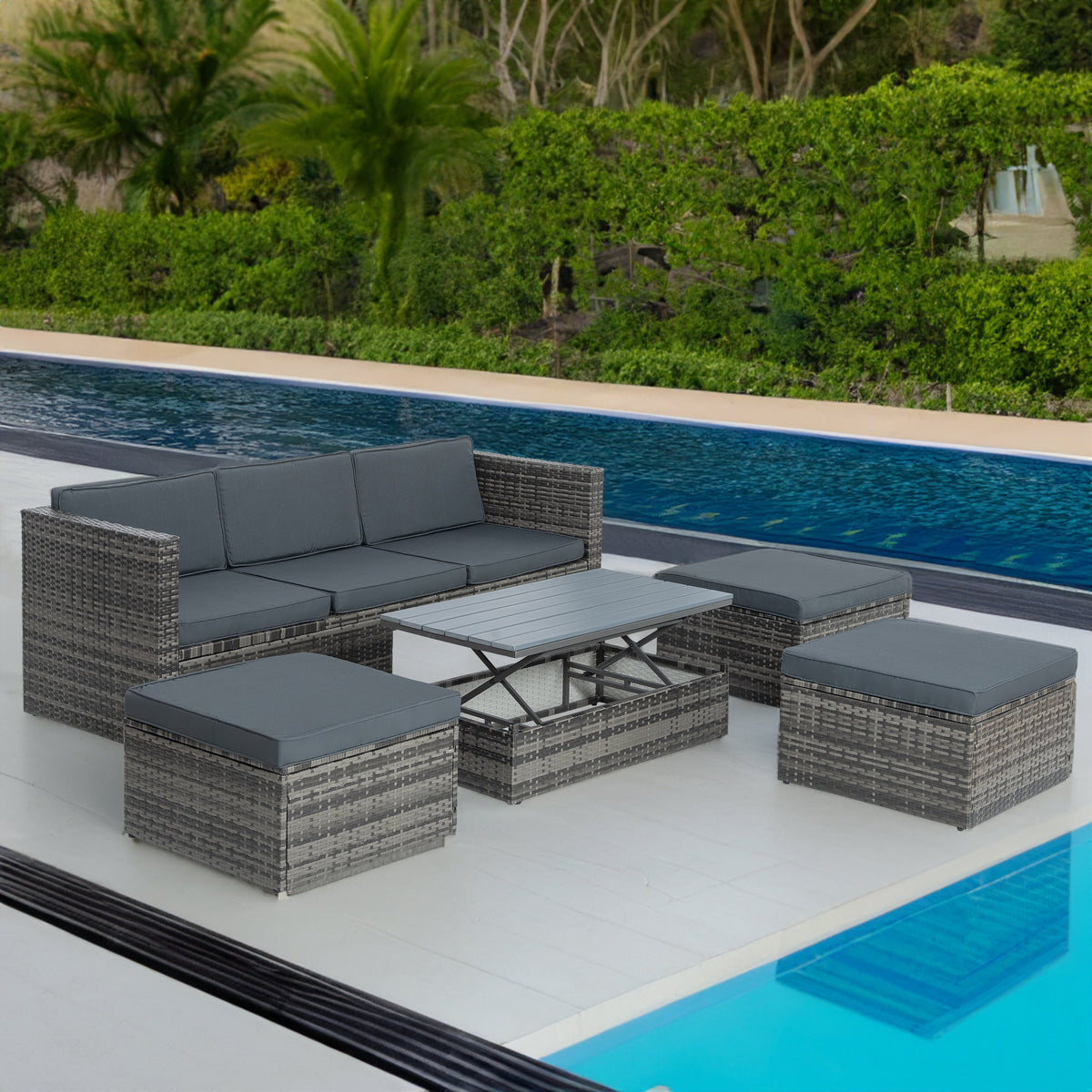 5 Set Wicker Furniture