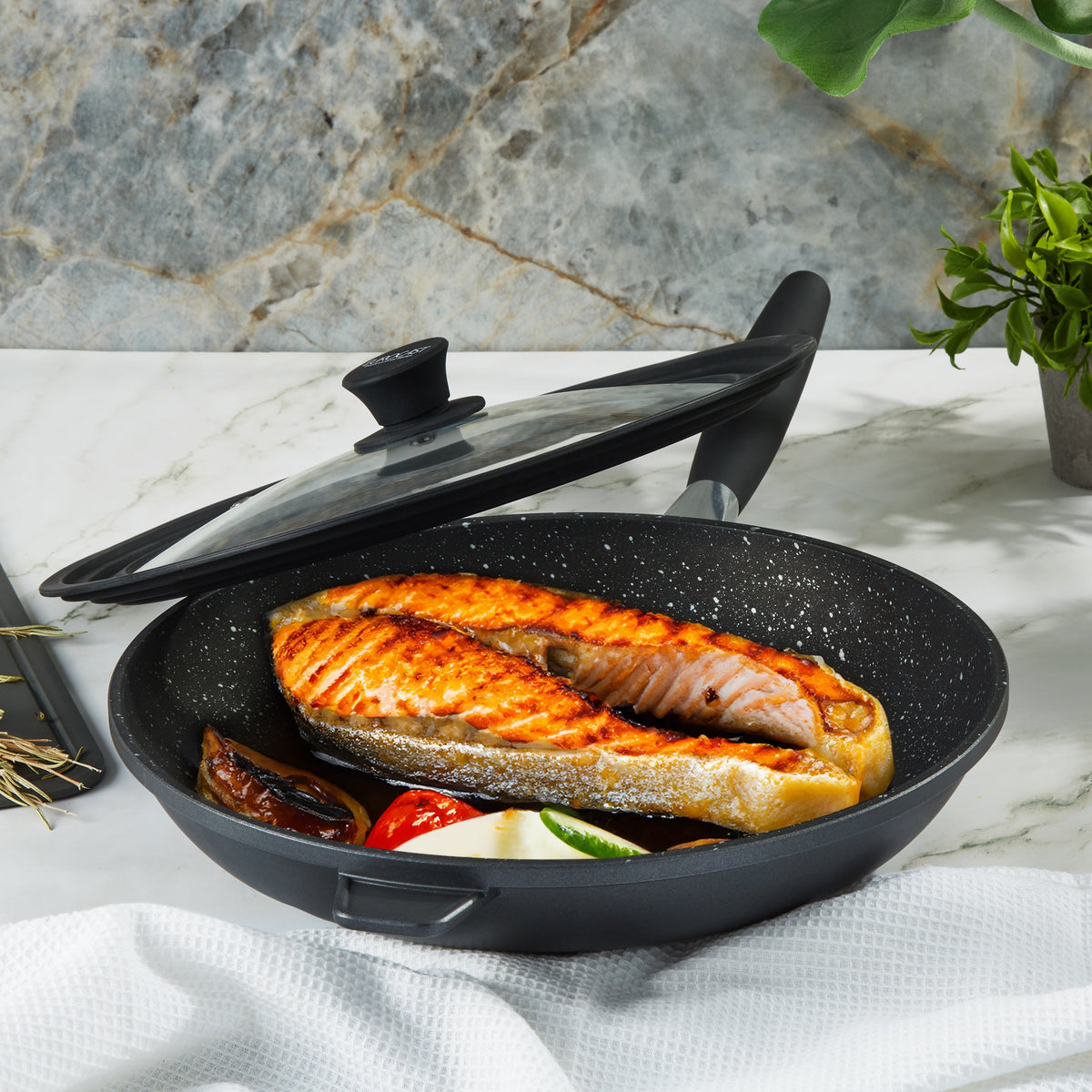 BergHOFF EuroCAST 6Pc Chef Add-on Cookware Set - Large Size Pots and Pans
