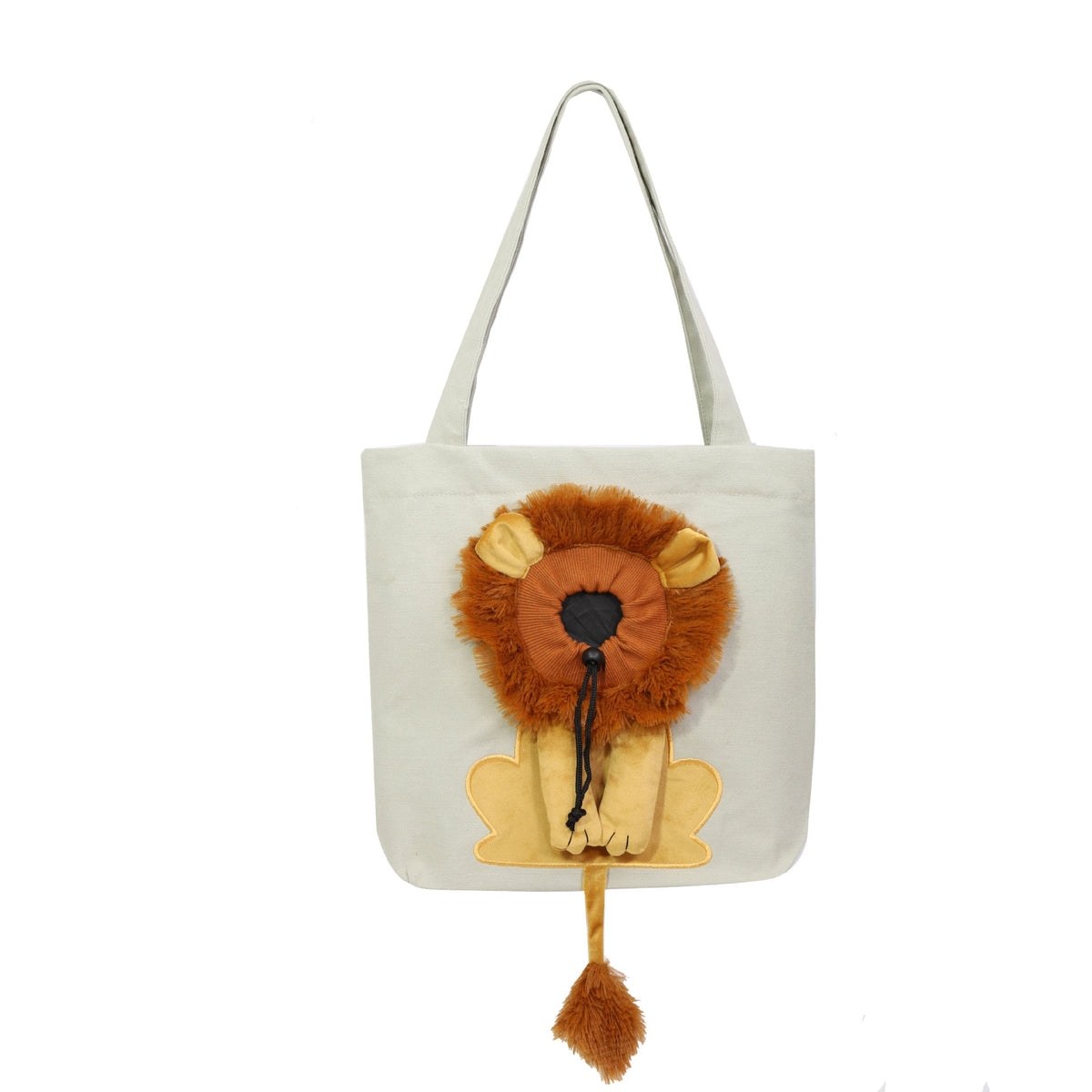 Soft Pet Carriers Lion Design Portable Breathable Bag