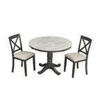 Orisfur 5 Pieces Dining Table and Chairs Set for 4