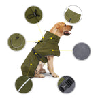 Medium And Large Dogs Handsome Winter Warm Clothing Snowproof