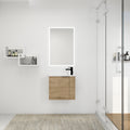 Bathroom Vanity with Sink 22 Inch for Small Bathroom,Floating Bathroom Vanity