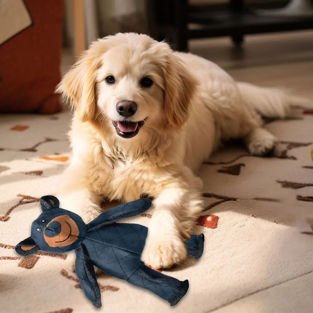 Mighty Bear Pet Soundmaking Toy Plush Interactive Dog Toy