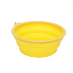 Dog Feeders Folding Silicone Bowl Outdoor Travel Foldable Portable