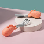 Baby Gadgets Tableware Set Children Utensil Stainless Steel Toddler Dinnerware Cutlery