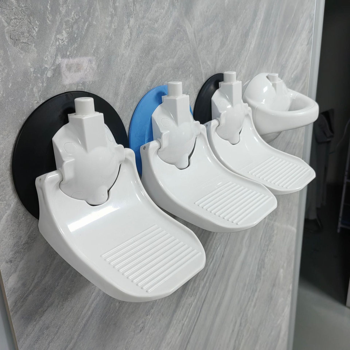 Bathroom footrest shower