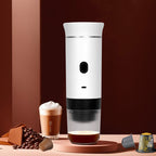2025 Upgraded 3-in-1 Cordless Coffee Maker - 20Bar Portable for Car/Camping/Home