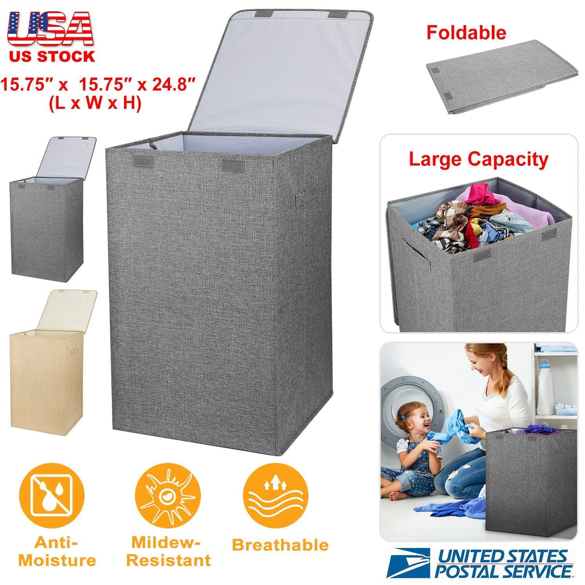 Foldable Laundry Hampers