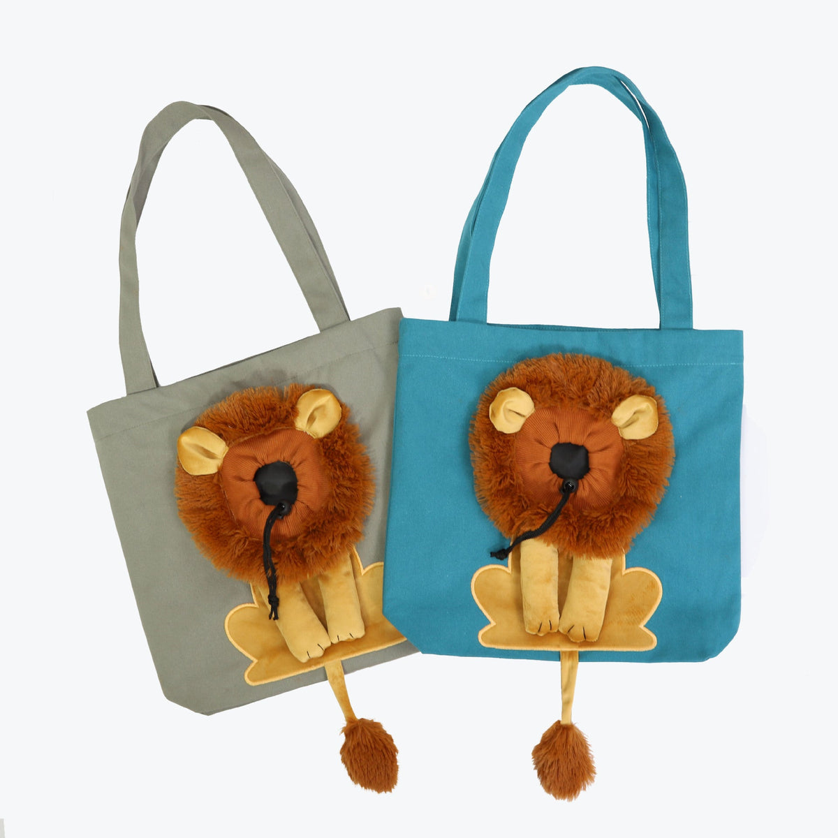 Soft Pet Carriers Lion Design Portable Breathable Bag