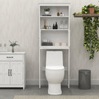 Over The Toilet Rack 2 -Tier Toilet Bathroom Spacesaver Storage