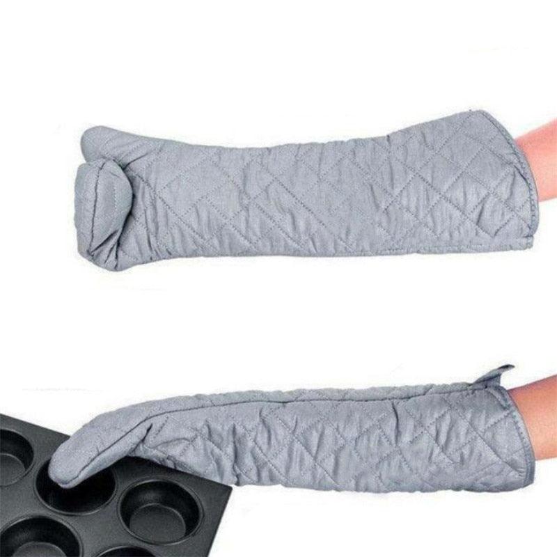 58cm Oven Gloves Long Oven Mitt Kitchen Gloves