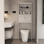 Over The Toilet Rack 2 -Tier Toilet Bathroom Spacesaver Storage