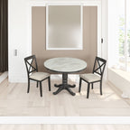 Orisfur 5 Pieces Dining Table and Chairs Set for 4