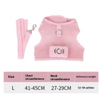 Pets Dog Vest Chest Strap Harness Air Conditioner Cooling And Breathable