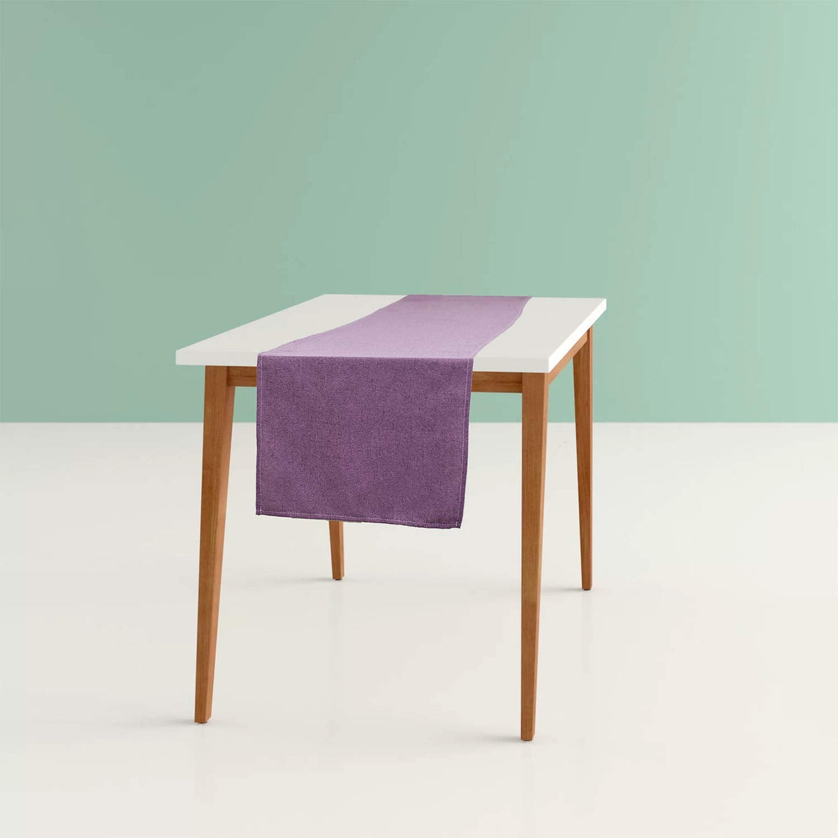 Fennco Styles Classic Solid Tablecloth - Natural Table Cover for Everyday Use