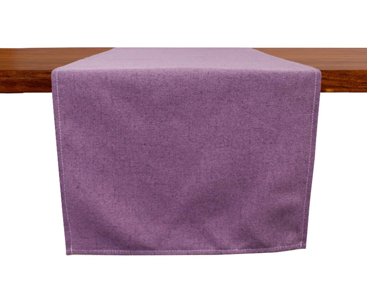 Fennco Styles Classic Solid Tablecloth - Natural Table Cover for Everyday Use