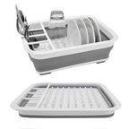 Foldable Dish Rack Kitchen Storage