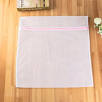 7Pcs Laundry Bags Pink Zipper Fine Mesh Clothes Protection Laundry Bag