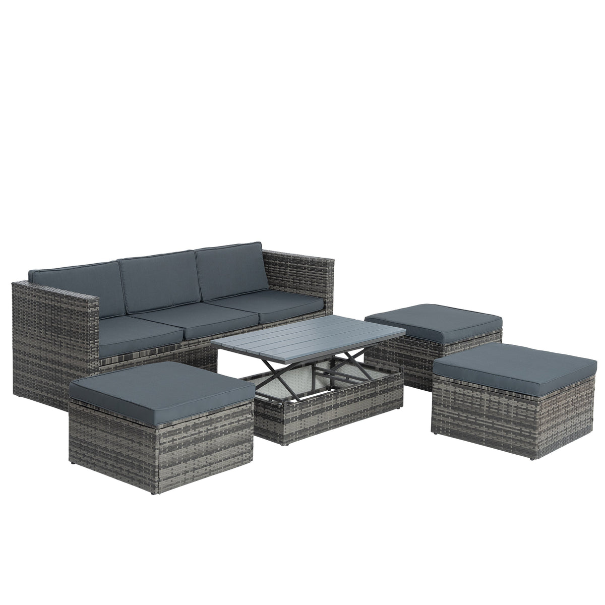 5 Set Wicker Furniture