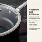 Ceramic Nonstick Cookware Set, 12-Piece