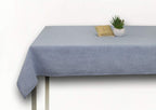 Fennco Styles Classic Solid Tablecloth - Natural Table Cover for Everyday Use