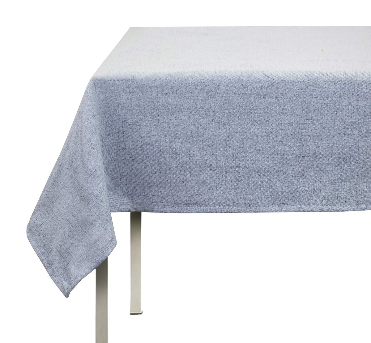 Fennco Styles Classic Solid Tablecloth - Natural Table Cover for Everyday Use