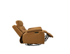 Liyasi Dual OKIN Motor Rocking and 240 Degree Swivel Single Sofa Seat recliner