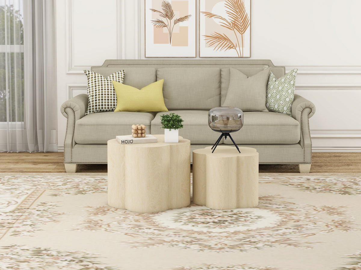 Coffee Table Set of 2, Cloud Coffee Table