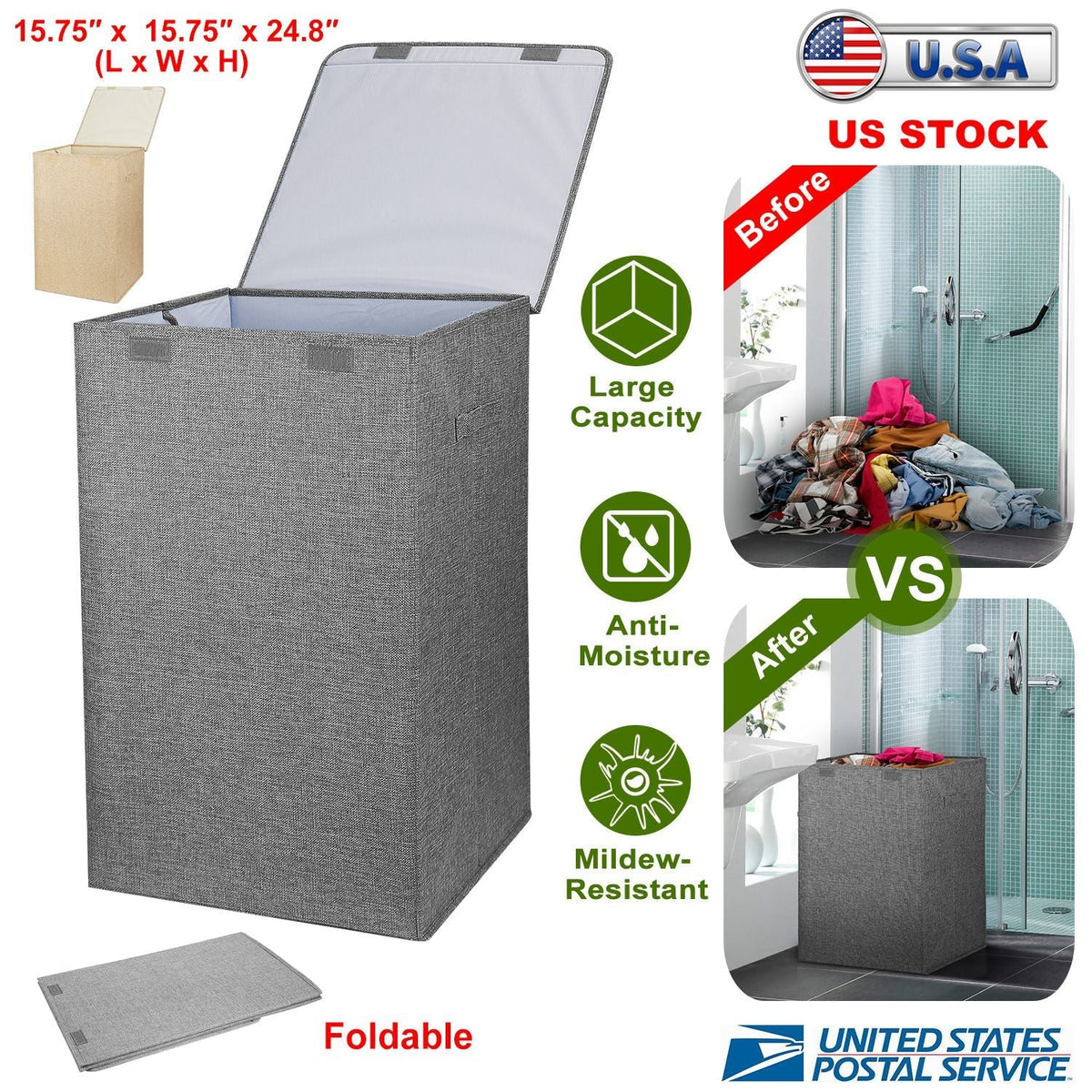 Foldable Laundry Hampers