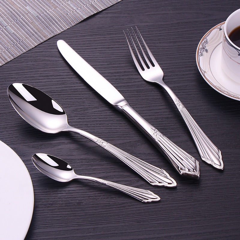 304 stainless steel, hotel western tableware