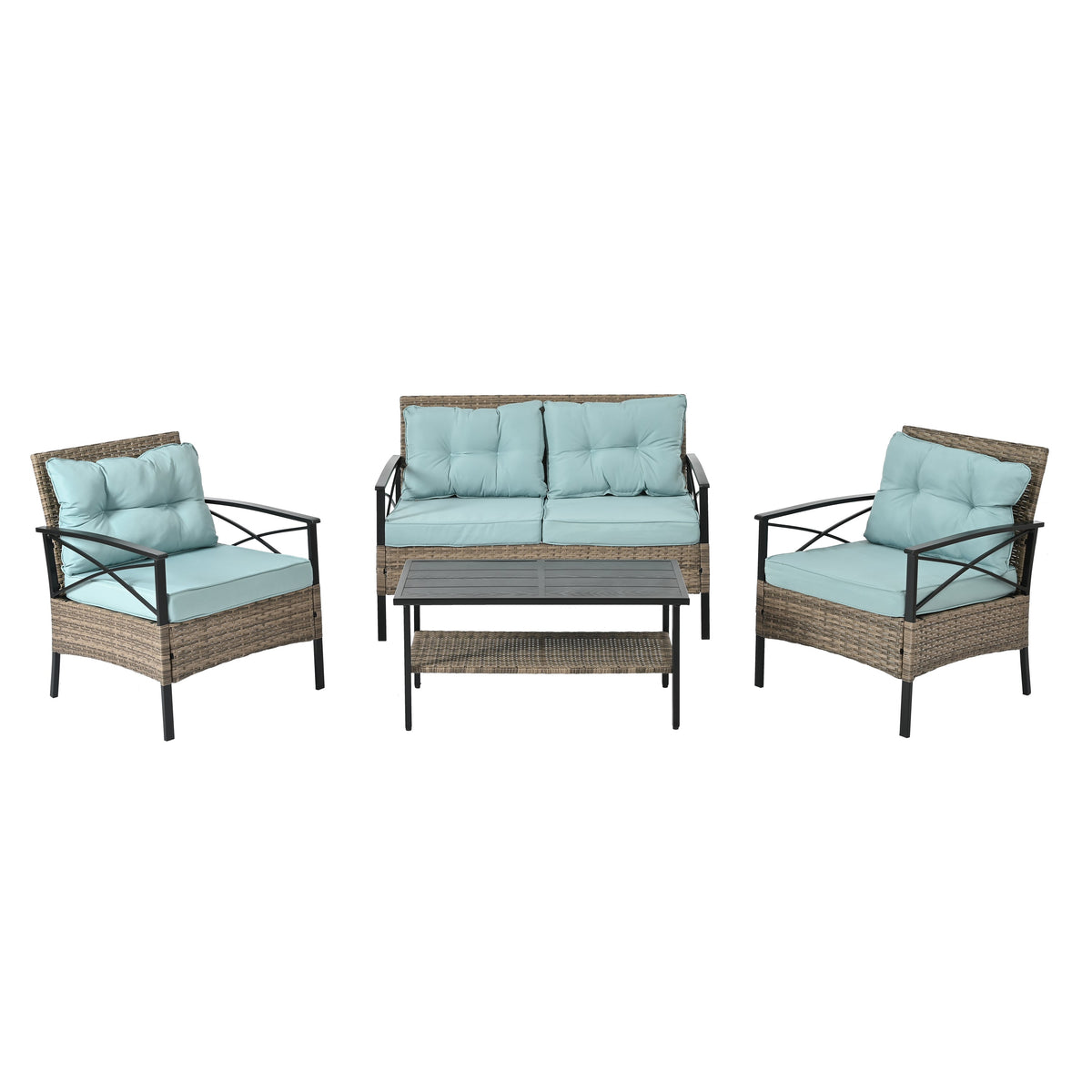 Patio Furniture, Outdoor Furniture, Seasonal PE Wicker Furniture,