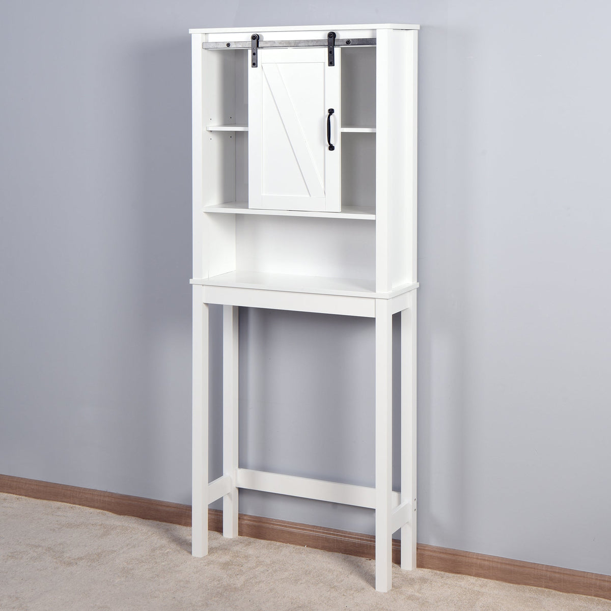 Over-the-Toilet Storage Cabinet, Space-Saving Bathroom Cabinet