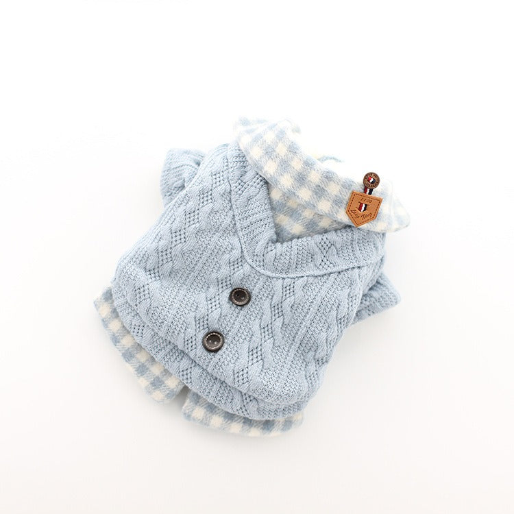 Dog clothes, pet clothes, winter lollipop dog clothes, cat clothes,