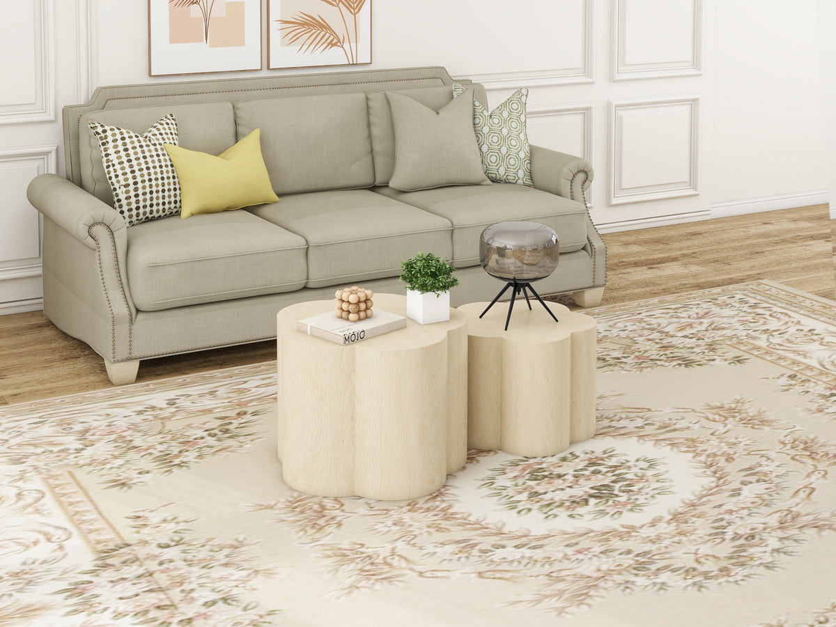 Coffee Table Set of 2, Cloud Coffee Table