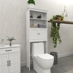 Over The Toilet Rack 2 -Tier Toilet Bathroom Spacesaver Storage