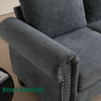 Convertible Sectional Sofa with Storage,L-shaped sofa Modern Linen Fabric