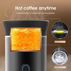 2025 Upgraded 3-in-1 Cordless Coffee Maker - 20Bar Portable for Car/Camping/Home