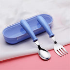 Baby Gadgets Tableware Set Children Utensil Stainless Steel