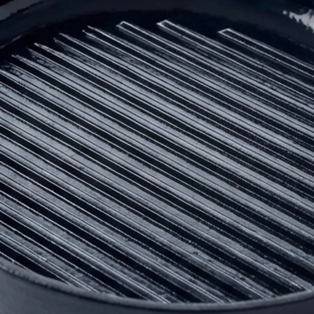 Enameled Cast Iron Grill Pan, 11"