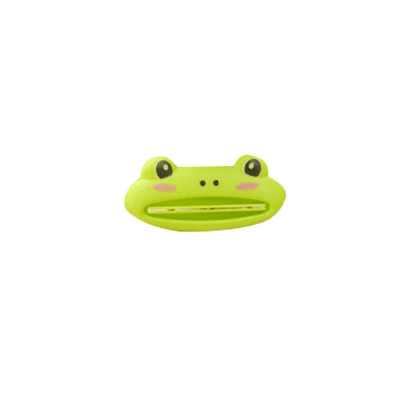 New Bathroom Accessories Toothpaste Squeezer Tooth Paste Dispenser Tube Squeezer Facial Cleanser Press Rolling Holder for Kids