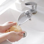 1Pcs Silicone Faucet Extender Solid Color Sink Handle Extension